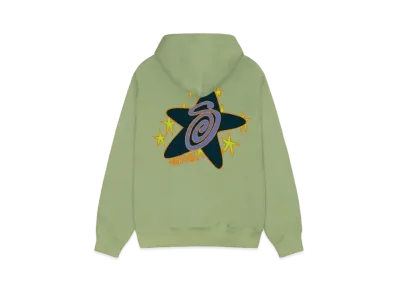 Stussy Galaxy Hoodie "Moss"