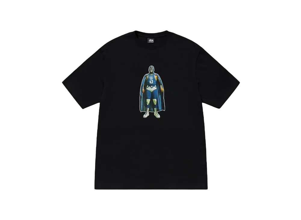 Stussy Lucha Tee "Black"