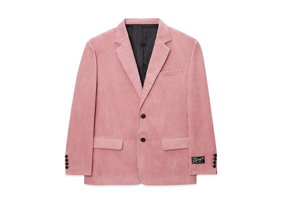 最終値下STUSSY MIX WALE CORDUROY BLAZER Sサイズ Size【S】 STUSSY ステューシー MIX WALE CORD BLAZER Rose ジャケット