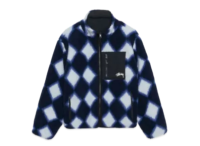 Stussy Sherpa Reversible Jacket "Purple"