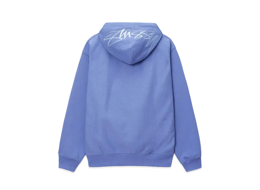 Stussy Back Hood Applique Hoodie "Storm"