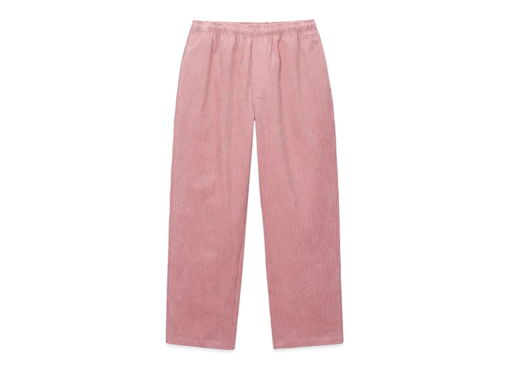Stussy Mix Wale Corduroy Beach Pant "Rose"