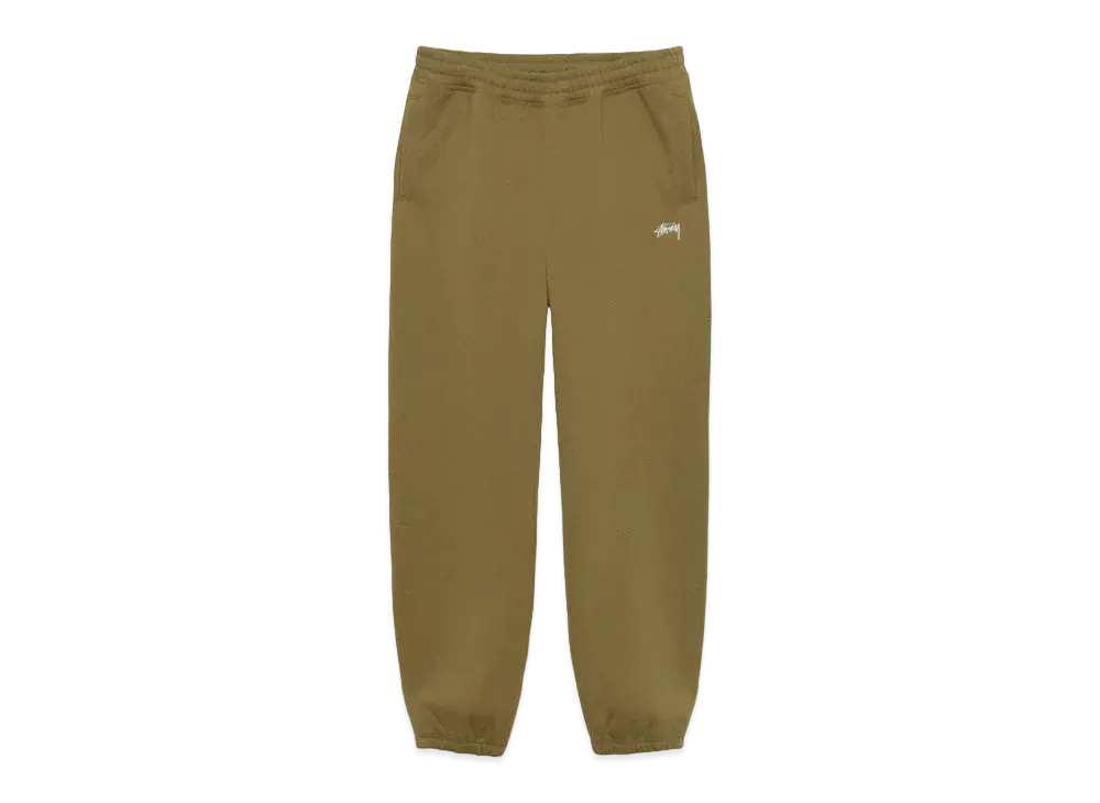 Stussy Stock Logo Sweatpant "Olive"