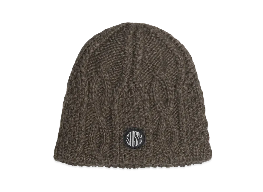 Stussy Skullcap Cable Knit "Brown"