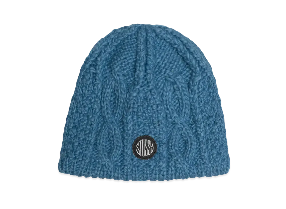 Stussy Skullcap Cable Knit "Blue"