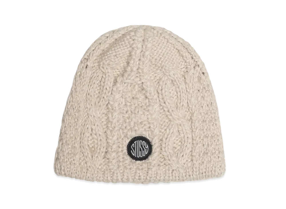 Stussy Skullcap Cable Knit "Natural"