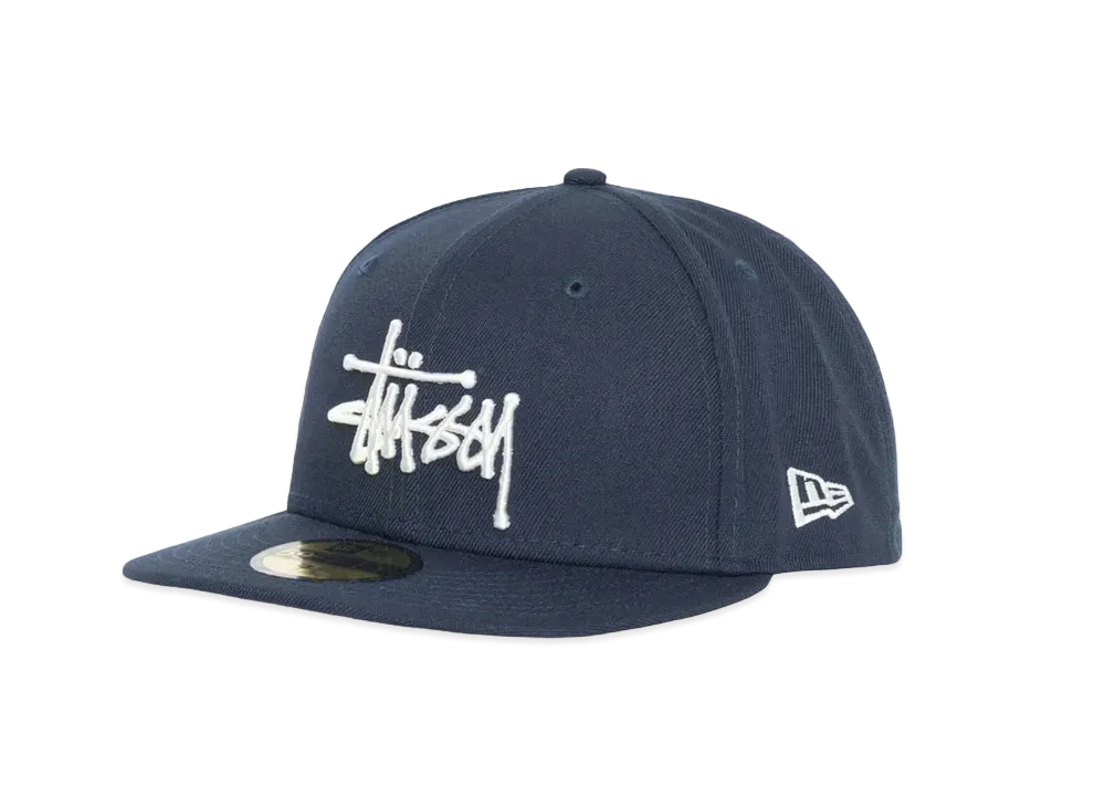 Stussy x NEWERA 59FIFTY Authentic "Navy"