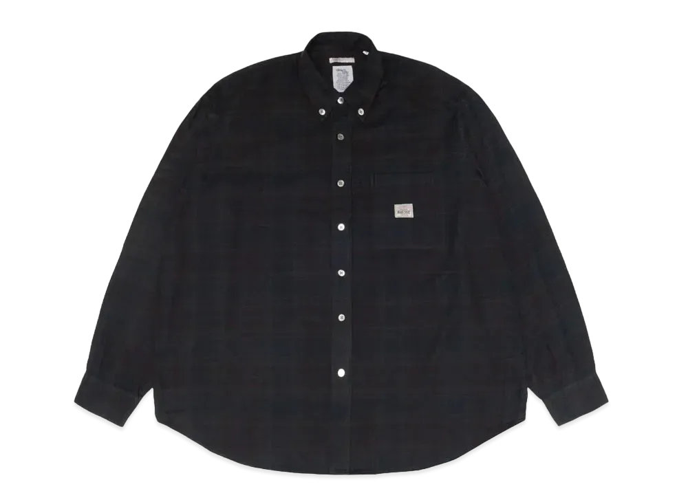 Stussy x OUR LEGACY Work Shop Check Shirt "Navy"