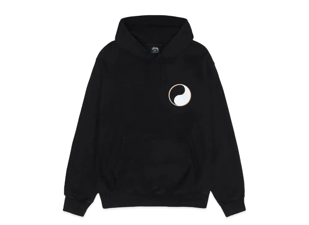 ステューシー x アワーレガシー ワーク ショップ ドロップ シャドー フーディー ピグメント ダイド "ブラック"