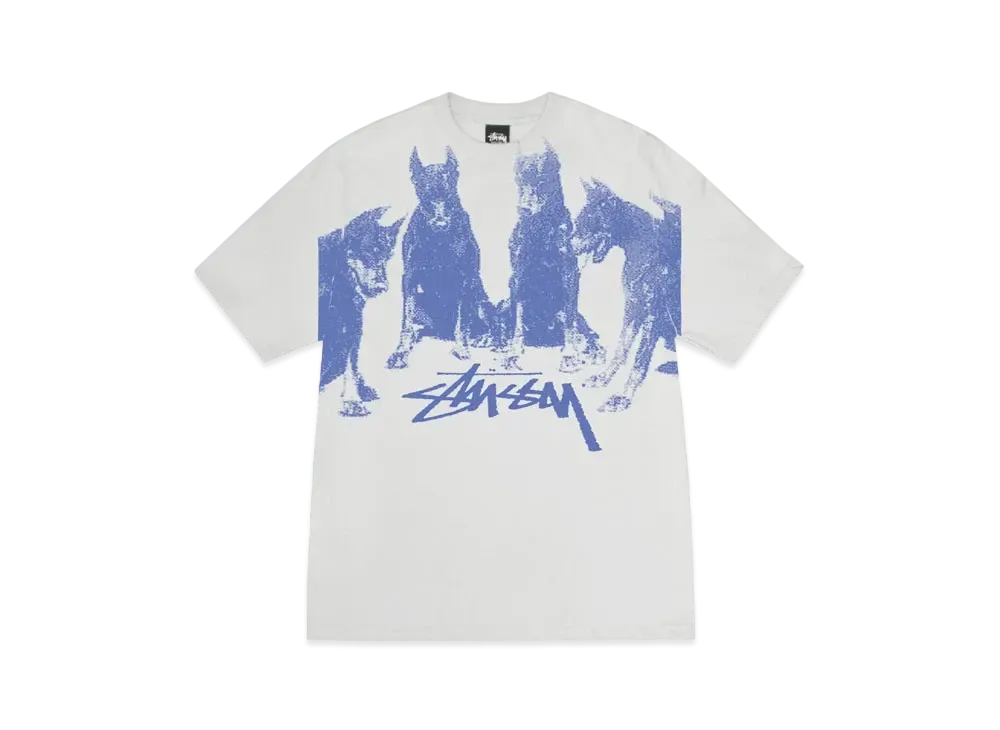 Stussy Dobermans Tee "Fog"