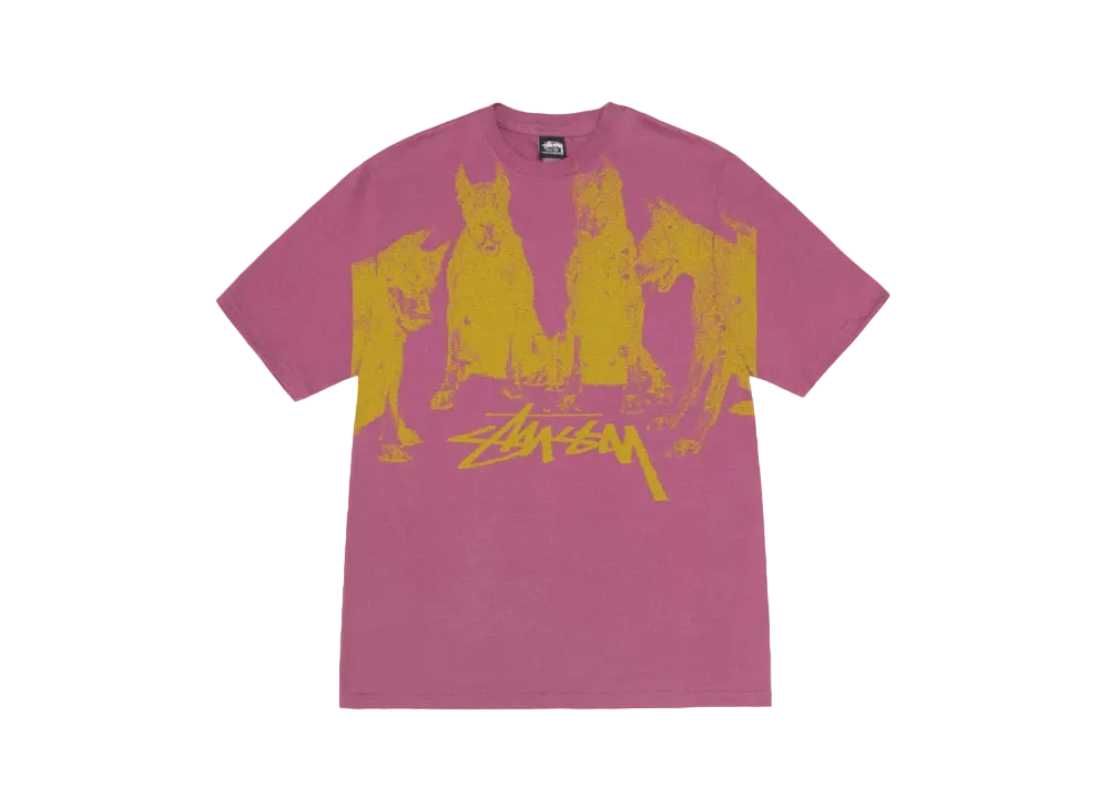 Stussy Dobermans Tee "Berry"