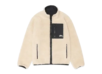 Stussy Sherpa Reversible Jacket "Beige"