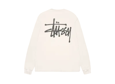 Stussy Basic Stock LS Thermal "Bone"