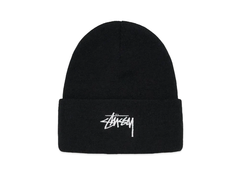 Stussy Cuff Beanie Stock "Black"