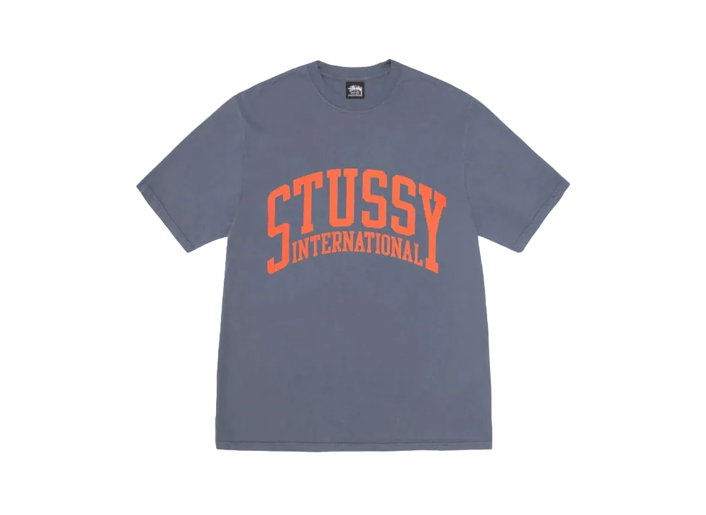 Stussy Stssy International Tee Pigment Dyed "Indigo"