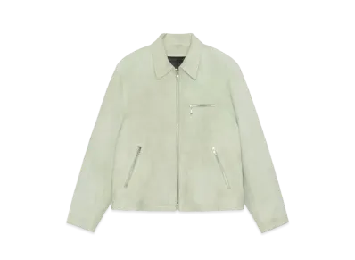Stussy Bing Jacket Suede "Green Tea"