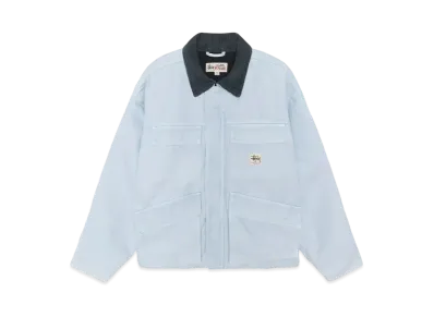 Stussy Washed Canvas Shop Jacket "Light Blue"