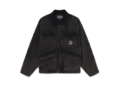 Stussy Washed Canvas Shop Jacket "Black"