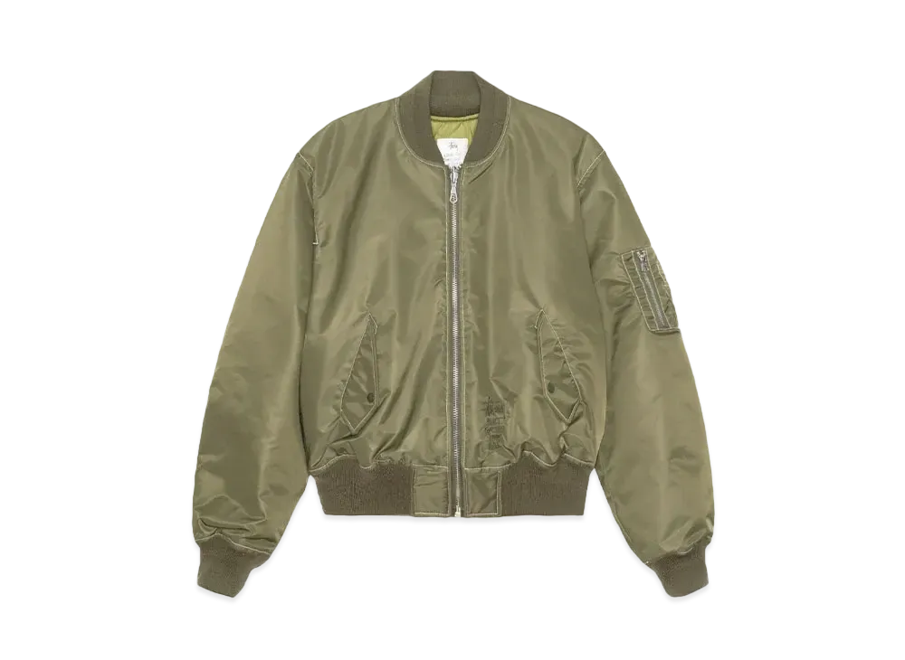 Stussy Built Bomber Jacket "Olive"
