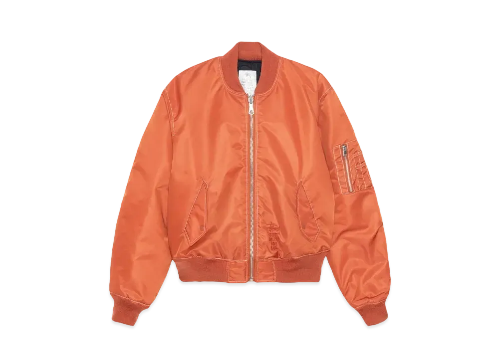 Stussy Built Bomber Jacket "Brick"