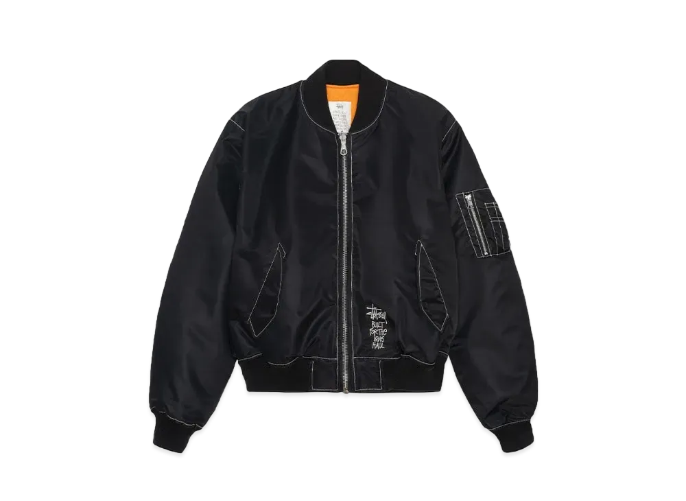 Stussy Built Bomber Jacket "Black"