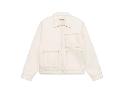Stussy Zip Work Jacket Denim "Natural"