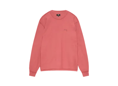 Stussy Lazy LS Tee "Brick"