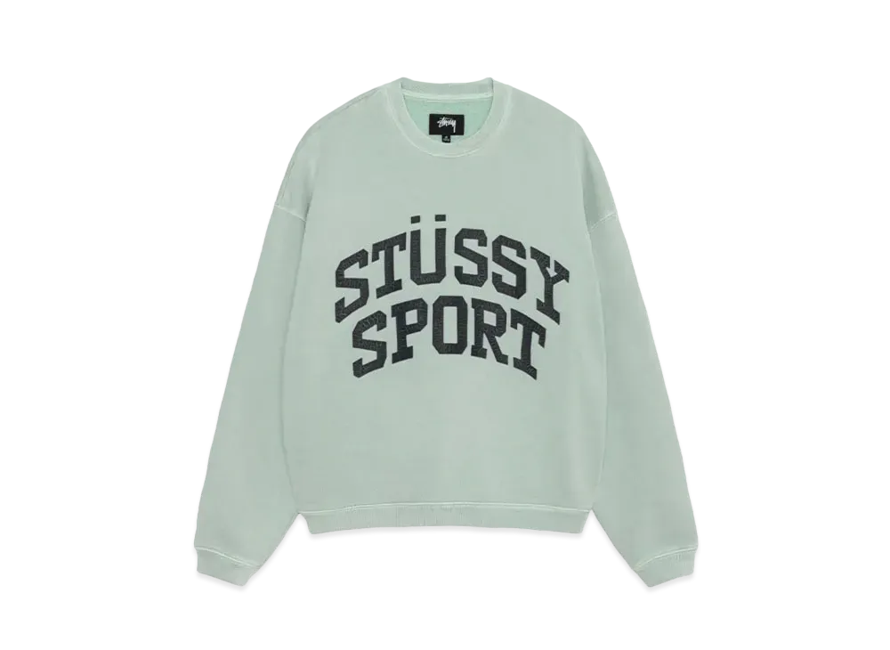 Stussy Big Crackle Sport Crew "Lt. Blue"