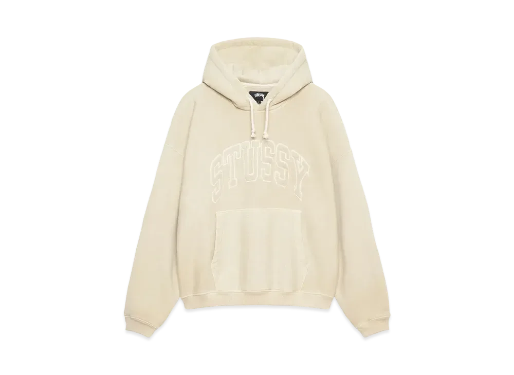Stussy Embroidered Relaxed Hood "Sand"