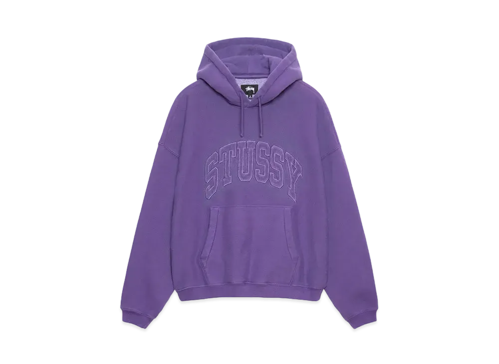 Stussy Embroidered Relaxed Hood "Purple"