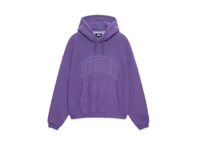 Stussy Embroidered Relaxed Hood "Purple"