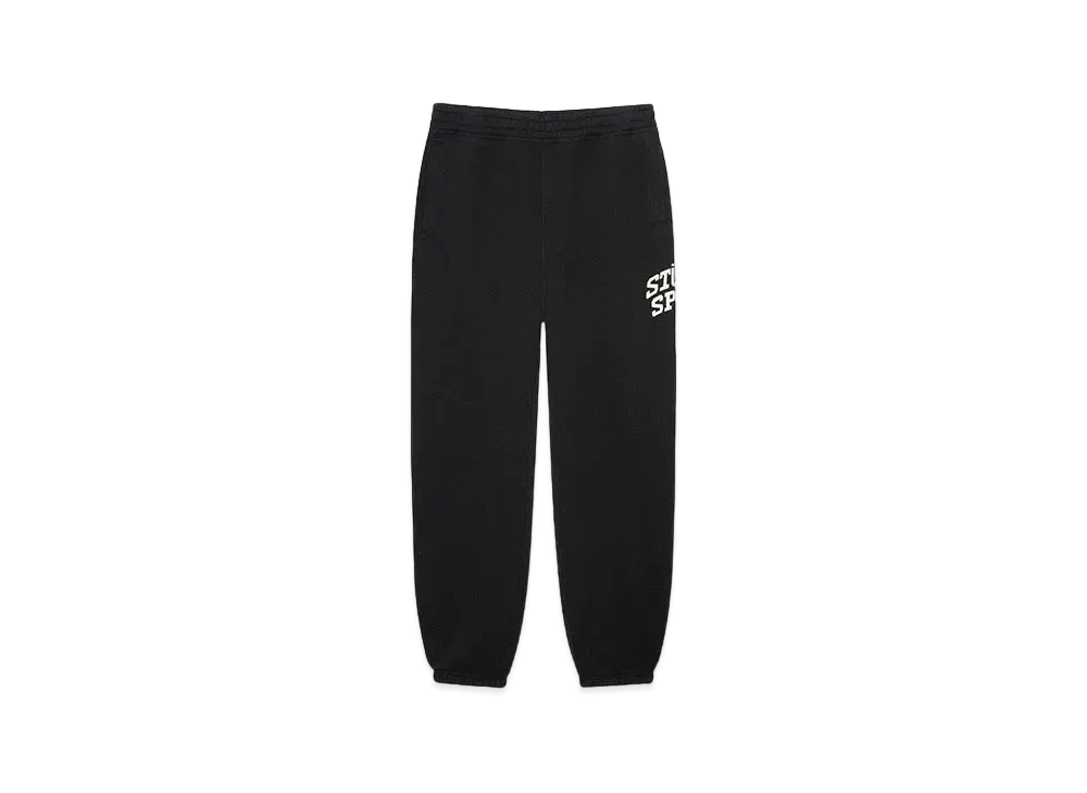 Stussy Fleece Pant Sport Crackle "Washed Black"
