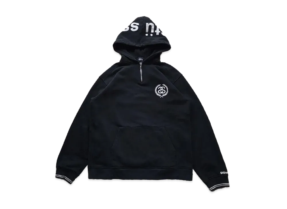 Stussy SS Link Design Hoodie "Black"