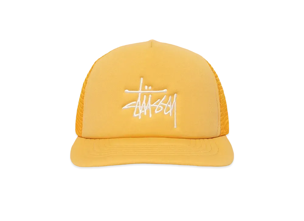 Stussy Big Basic Trucker Cap "Honey"