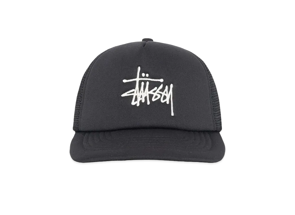 Stussy Big Basic Trucker Cap "Black"