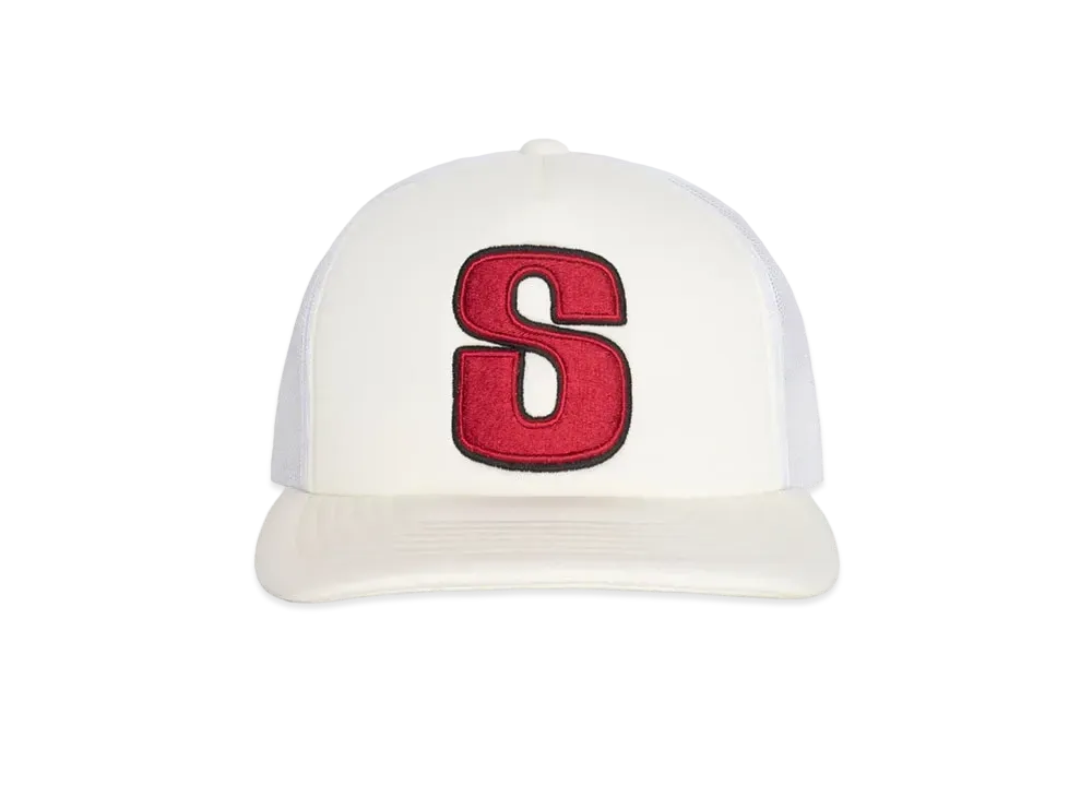 Stussy Big S Trucker Cap "Shell"