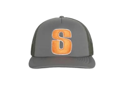 Stussy Big S Trucker Cap "Olive"