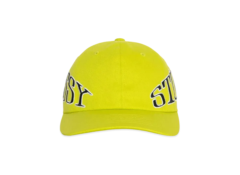 Stussy Arc Low Pro Strapback Cap "Lime"