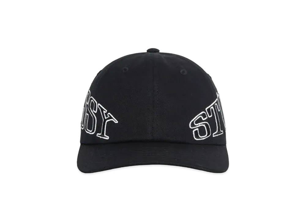 Stussy Arc Low Pro Strapback Cap "Black"
