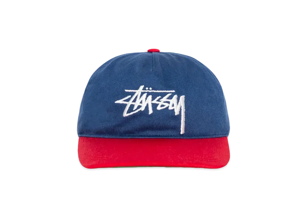Stussy Big Stock Cap "Navy"