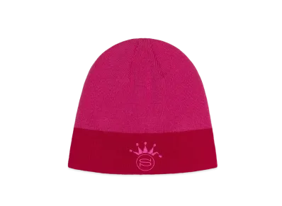 Stussy S Crown Jacquard Skullcap "Pink"