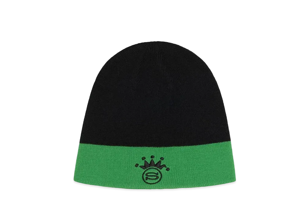 Stussy S Crown Jacquard Skullcap "Black"