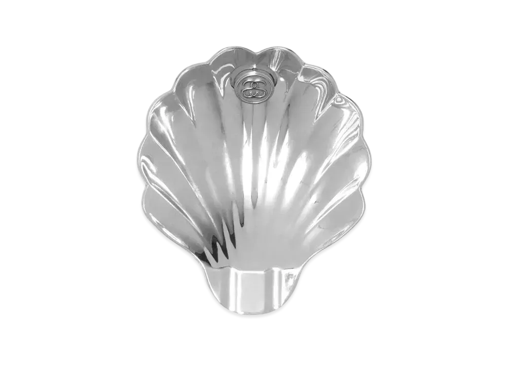 Stussy Silver Clam Ashtray "Silver"