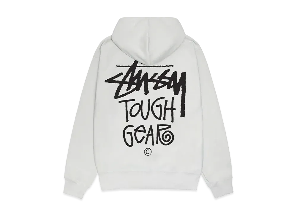 Stussy Tough Gear Hoodie "Fog"