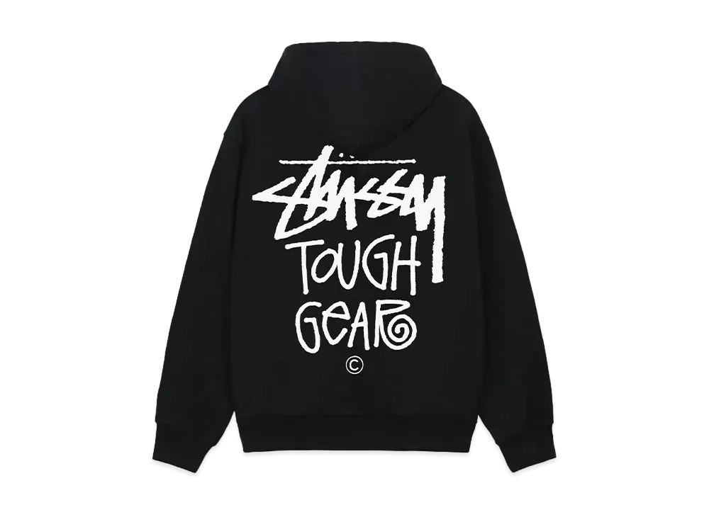 Stussy Tough Gear Hoodie "Black"