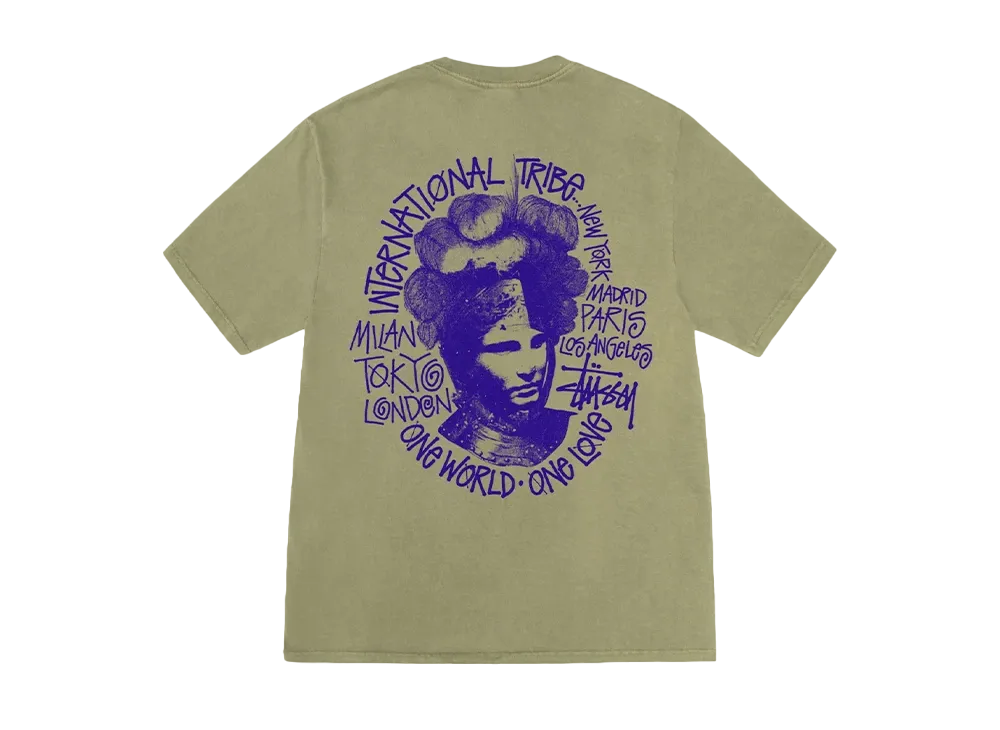 Stussy Camelot Tee Pigment Dyed "Olive"