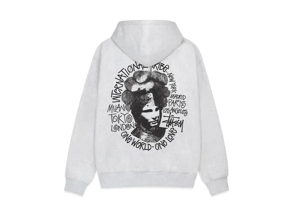 Stussy Camelot Hoodie "Ash Heather"