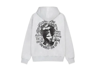 Stussy Camelot Hoodie "Ash Heather"