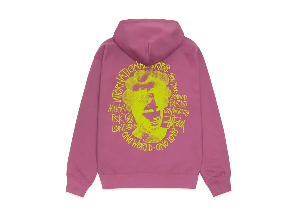 Stussy Camelot Hoodie "Berry"
