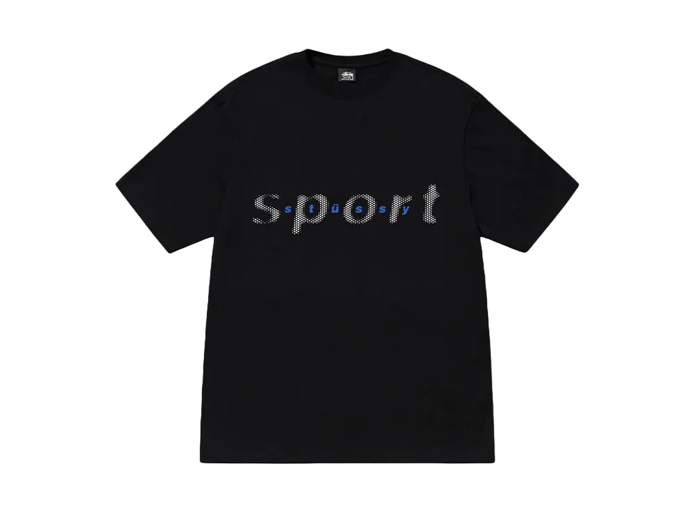 Stussy Dot Sport Tee "Black"